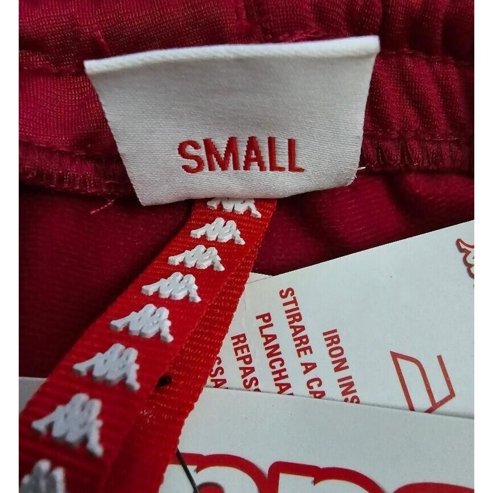 Kappa Women's Graphic Tearaway Track Pants, Size S, Red/White/Gold, MSRP… - Picture 10 of 13